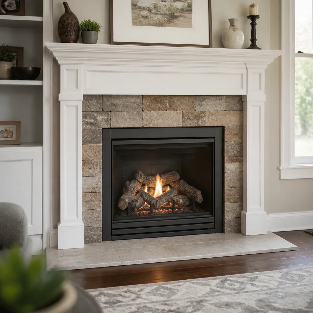 Gas fireplace service